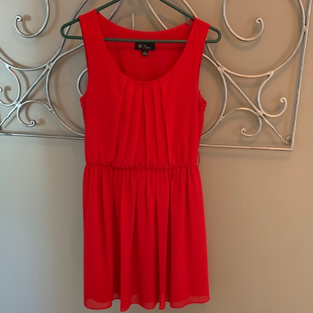 Like new - excellent condition - gorgeous BCX Scarlet Sleeveless Dress
